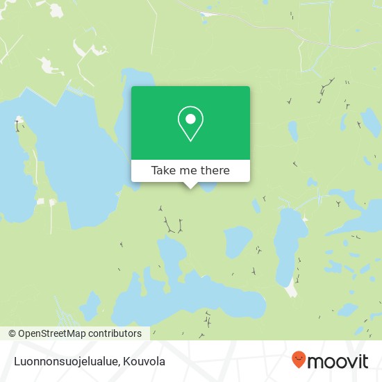 Luonnonsuojelualue map