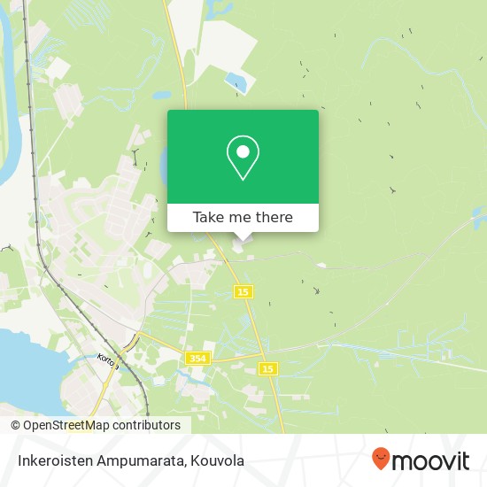 Inkeroisten Ampumarata map