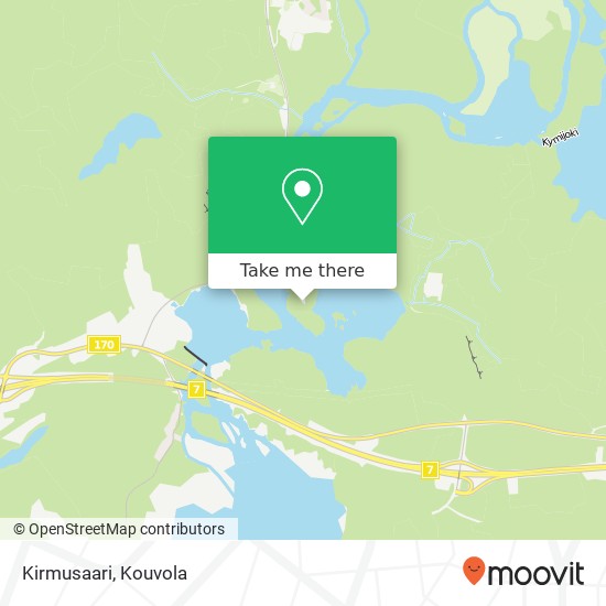 Kirmusaari map