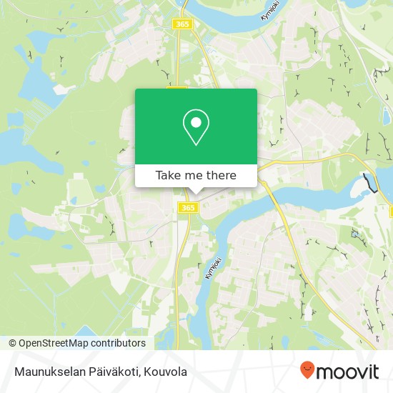 Maunukselan Päiväkoti map