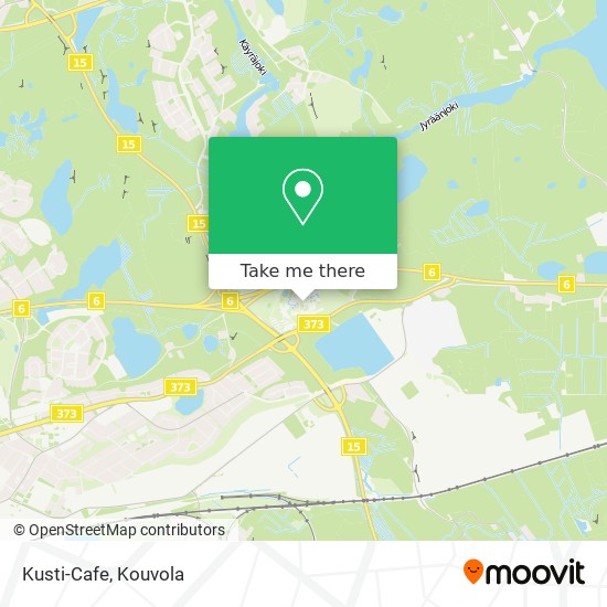 Kusti-Cafe map