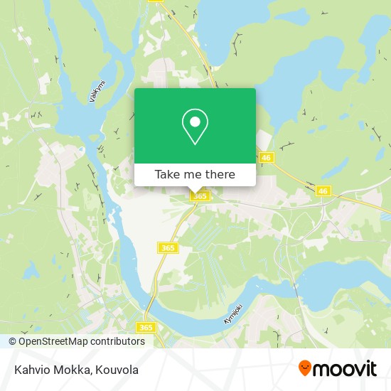 Kahvio Mokka map