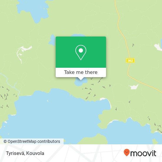 Tyrisevä map