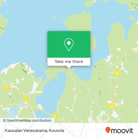 Kausalan Venesatama map