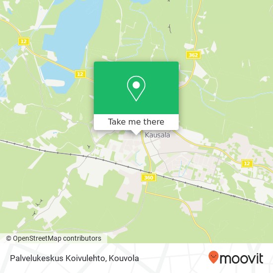 Palvelukeskus Koivulehto map