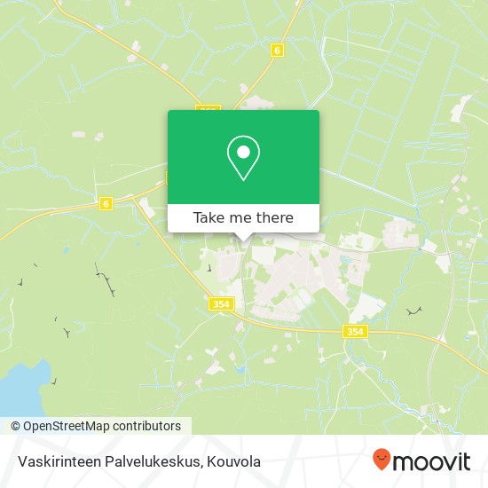 Vaskirinteen Palvelukeskus map