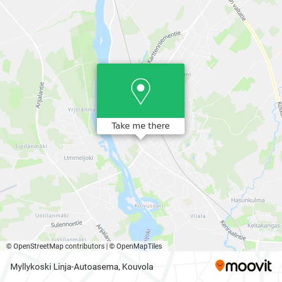 Myllykoski Linja-Autoasema map