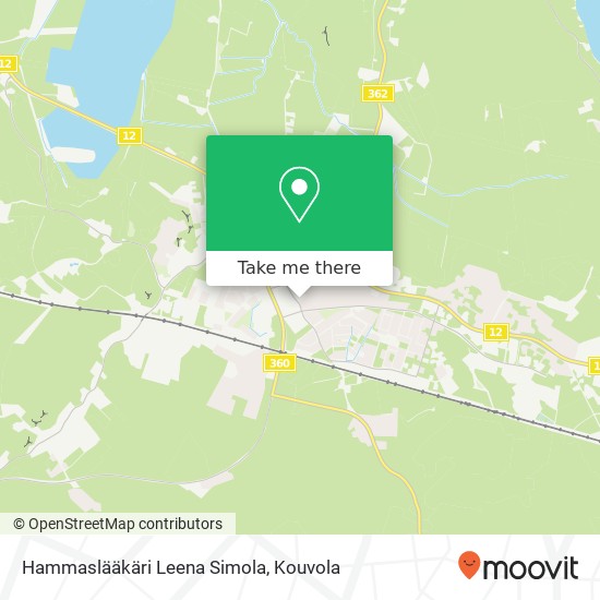 Hammaslääkäri Leena Simola map