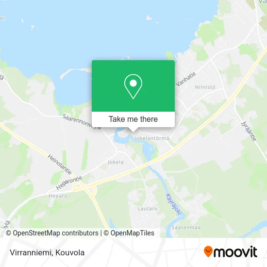Virranniemi map