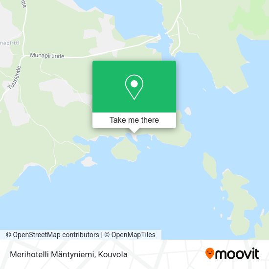 Merihotelli Mäntyniemi map