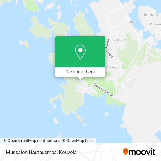 Mussalon Hautausmaa map