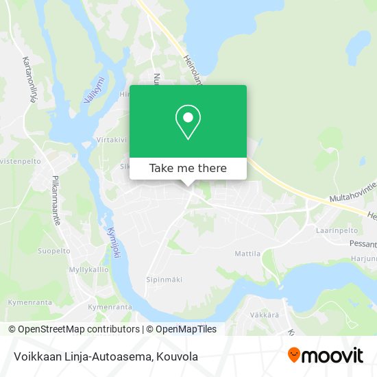 Voikkaan Linja-Autoasema map