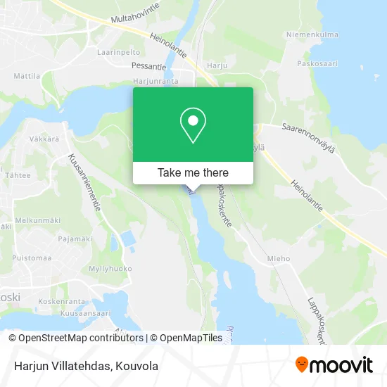 Harjun Villatehdas map