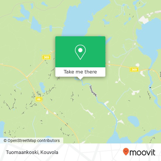 Tuomaankoski map