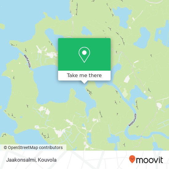 Jaakonsalmi map