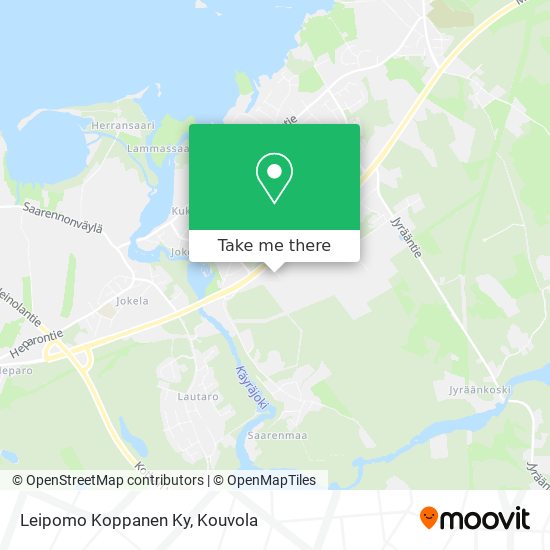 Leipomo Koppanen Ky map