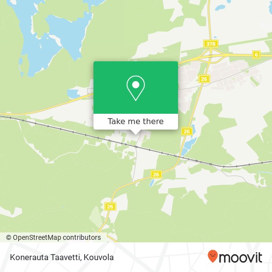 How to get to Konerauta Taavetti in Luumäki by Bus?