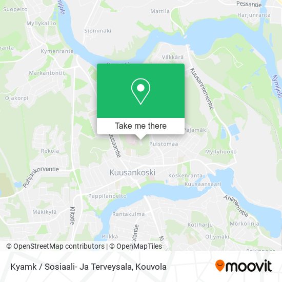Kyamk / Sosiaali- Ja Terveysala map