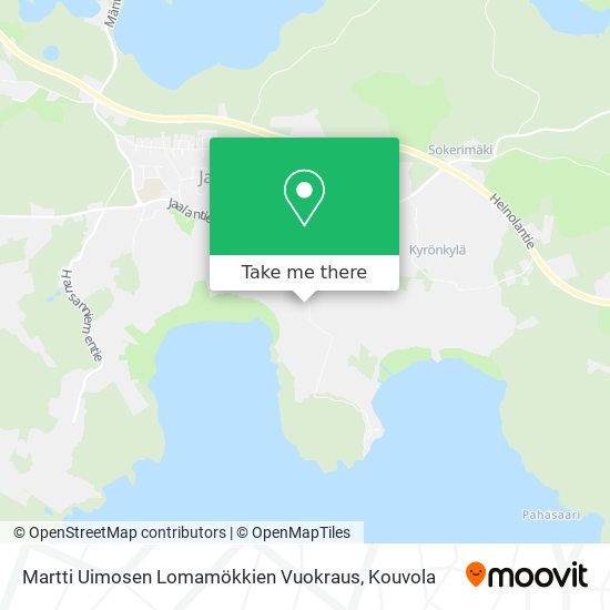 Martti Uimosen Lomamökkien Vuokraus map
