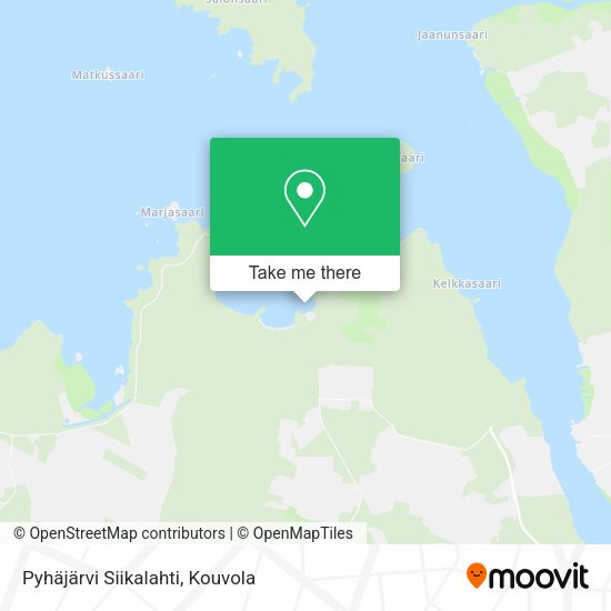 Kouvolan Venepaikat, Pyhäjärvi map