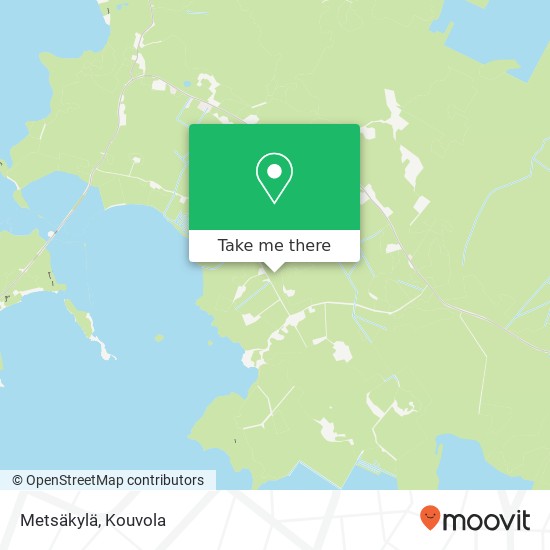 Metsäkylä map