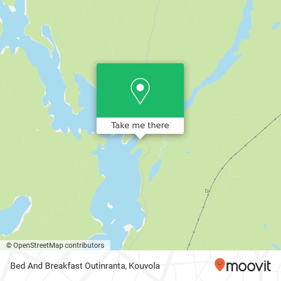 Bed And Breakfast Outinranta map