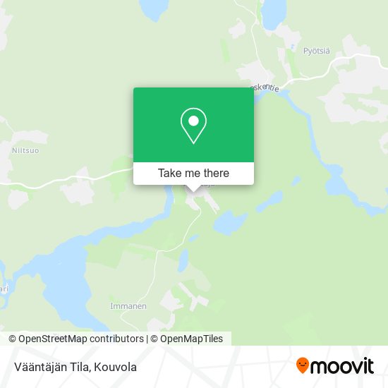 Vääntäjän Tila map