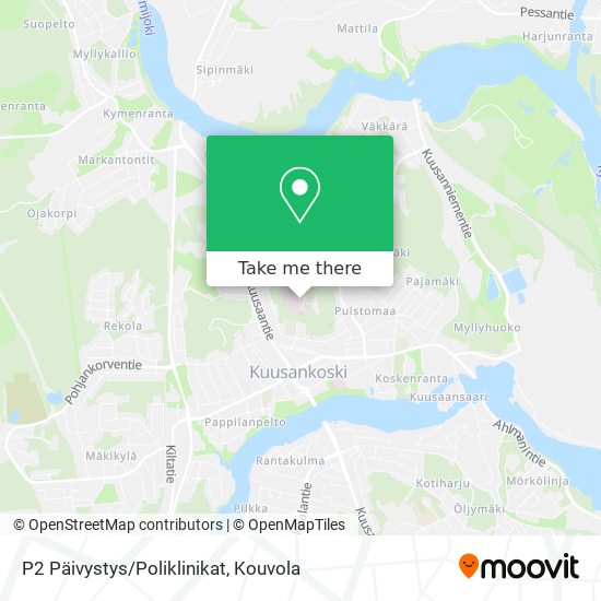 P2 Päivystys/Poliklinikat map