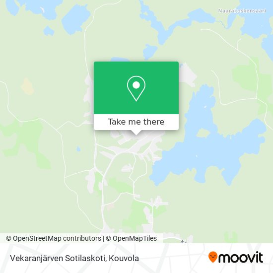 Vekaranjärven Sotilaskoti map