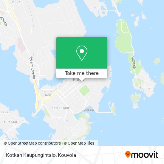 Kotkan Kaupungintalo map