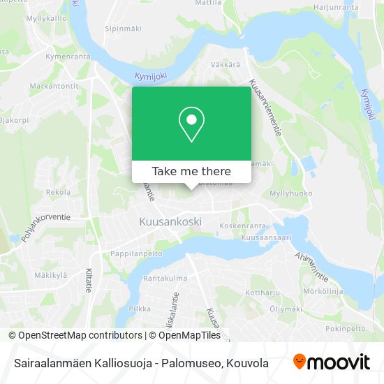 Sairaalanmäen Kalliosuoja - Palomuseo map