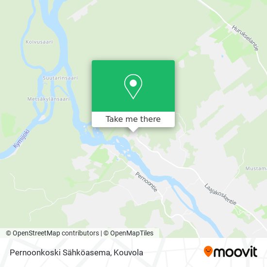 Pernoonkoski Sähköasema map