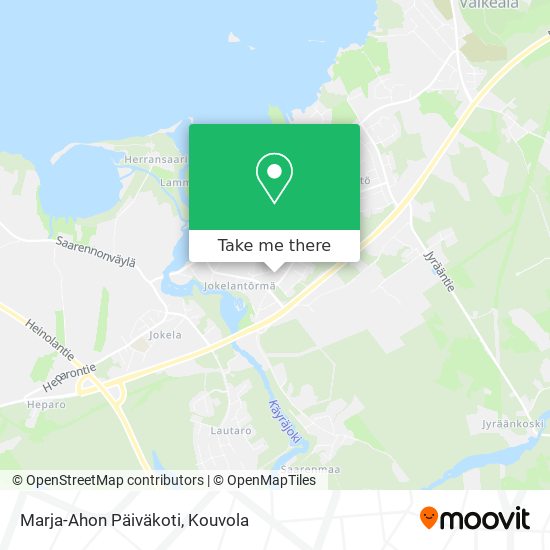 Marja-Ahon Päiväkoti map