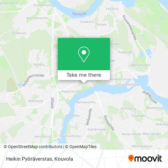 Heikin Pyöräverstas map