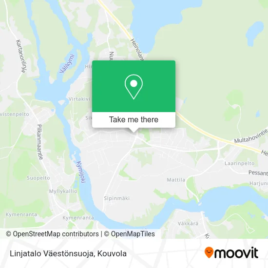 Linjatalo Väestönsuoja map