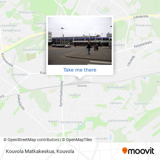 How to get to Kouvola Matkakeskus by Bus?