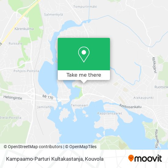 Kampaamo-Parturi Kultakastanja map