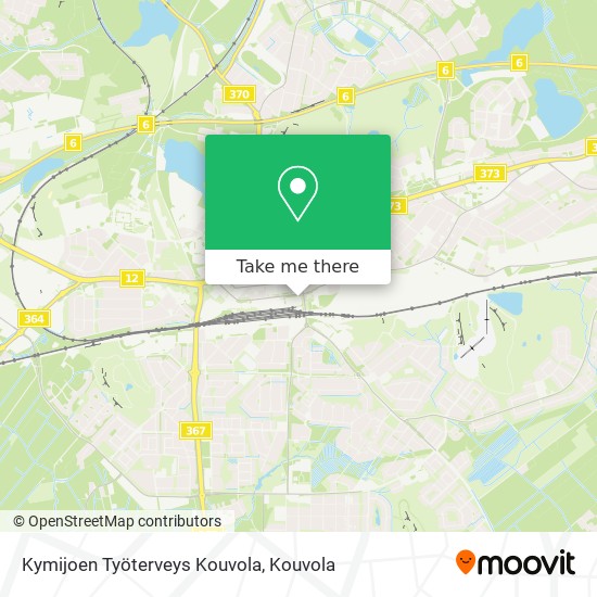 Kymijoen Työterveys Kouvola map