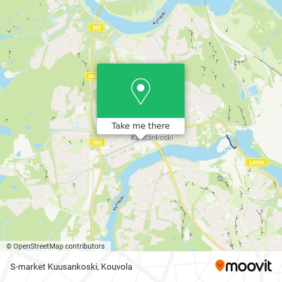S-market Kuusankoski map