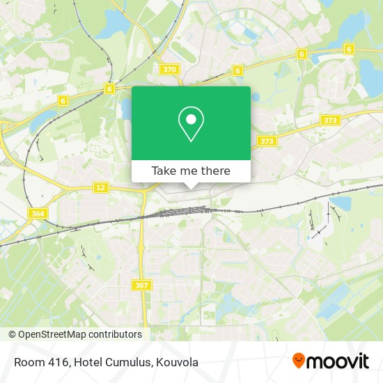 Room 416, Hotel Cumulus map