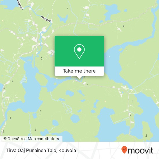 Tirva Oaj Punainen Talo map