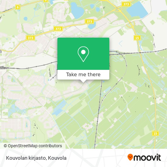 Kouvolan kirjasto map