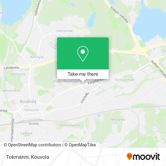 Tokmanni map