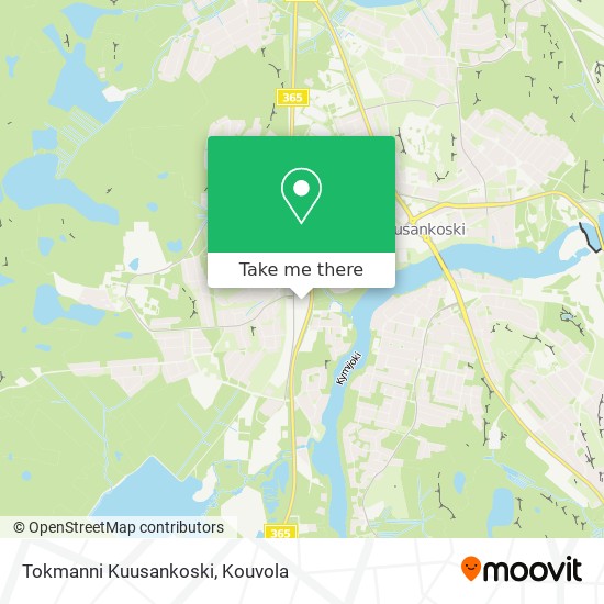 Tokmanni Kuusankoski map