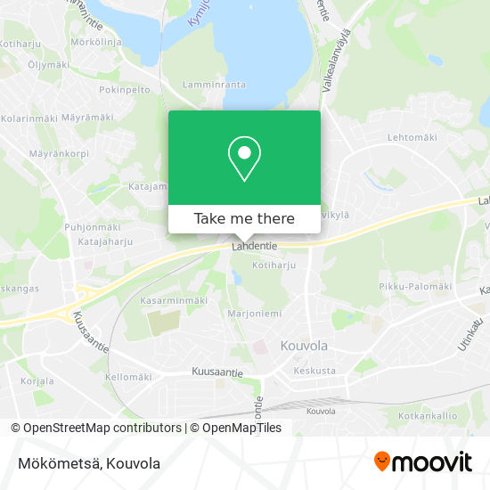 Mökömetsä map