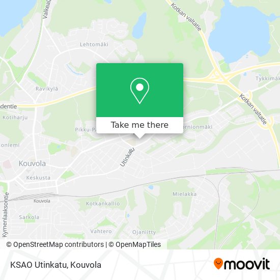 KSAO Utinkatu map