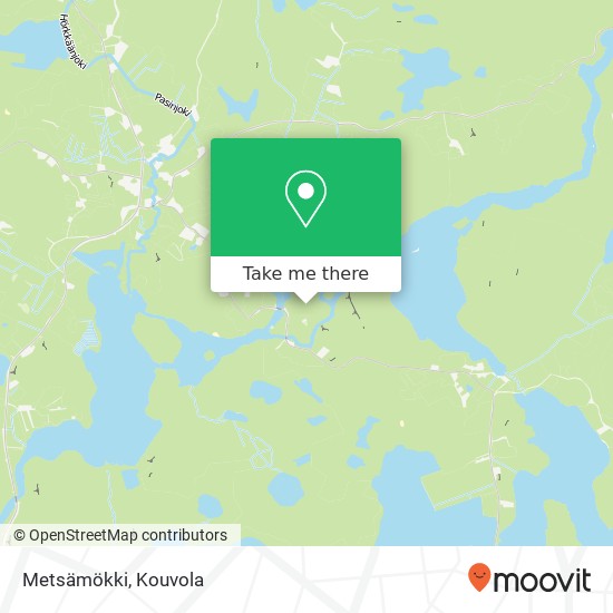 Metsämökki map