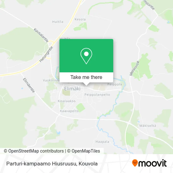 Parturi-kampaamo Hiusruusu map