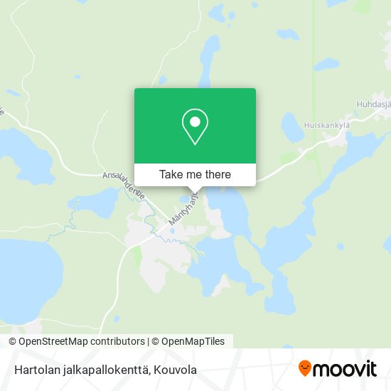 Hartolan jalkapallokenttä map