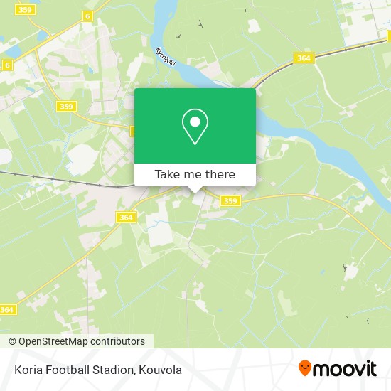 Koria Football Stadion map